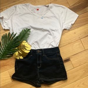 SO Dark Denim Shorts (juniors)